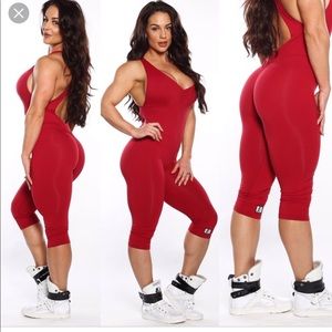 Celestial Bodiez body suit S red